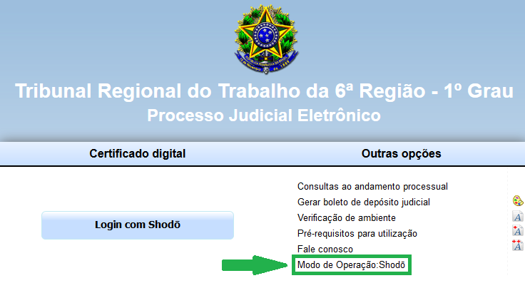 PJe não poderá mais ser acessado via Java Applet a partir de 3 de março precisa ser revisado.