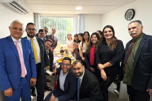 Foto do encontro de advogados trabalhistas na VT de São Lourenço da Mata