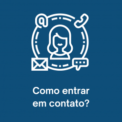  telefone, e-mail, etc. Contém texto Como entrar em contato?