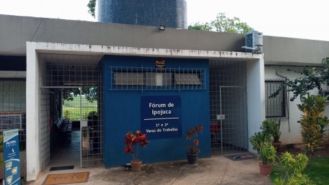 Foto da fachada do Fórum Trabalhista de Ipojuca