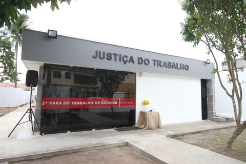 Fotografia da fachada da 2ªVT de Goiana