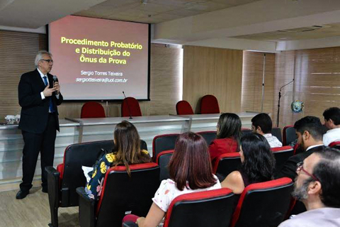  “Procedimento Probatório e Distribuição do ônus da Prova. Sergio Torres Teixeira” 