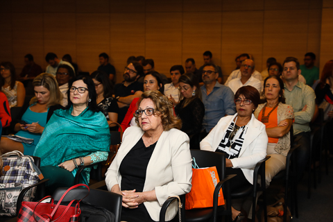 Plateia composta por desembargadores e juízes