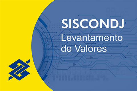 Logomarca do Banco do Brasil e a inscrição SISCONDJ