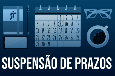  Suspensão de prazos