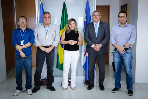 Foto dos participantes do encontro