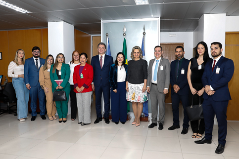 Foto dos participantes do encontro