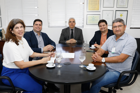 Foto dos participantes do encontro