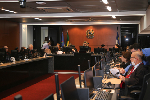 fotografia da sessão do Pleno