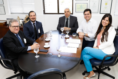 Foto dos participantes do encontro