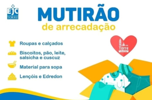  'Mutirão de arrecadação'