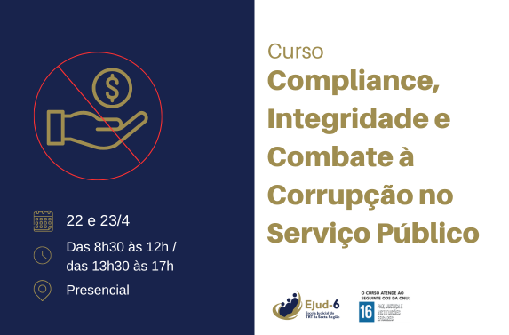 Imagem com o nome e demais informações sobre o curso