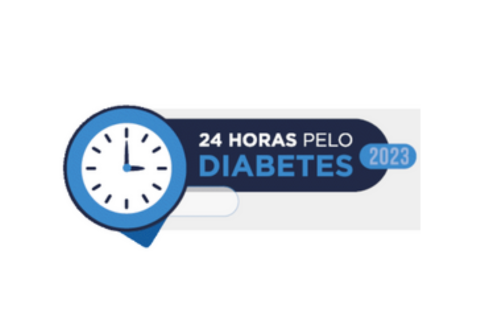 Marca da campanha 24 horas pelo diabetes