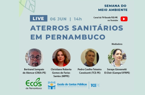  'Aterros sanitários em Pernambuco'