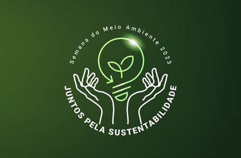  'Semana do meio ambiente. Juntos pela sustentabilidade'