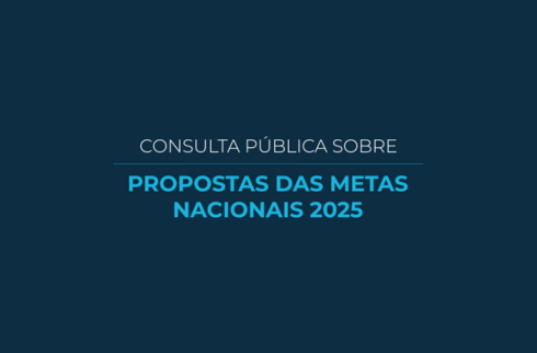  &quot;Consulta pública sobre propostas das metas nacionais 2025&quot;