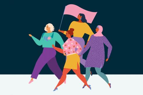 Arte do webinário “Feminicídio e Perspectiva de Gênero”
