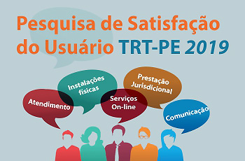  Atendimento, Instalações físicas, Serviços On-line, Prestação Jurisdicional e Comunicação. A fotografia do prédio-sede do Tribunal é utilizada como marca d’água.