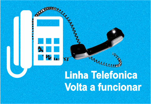 Ilustração de um telefone