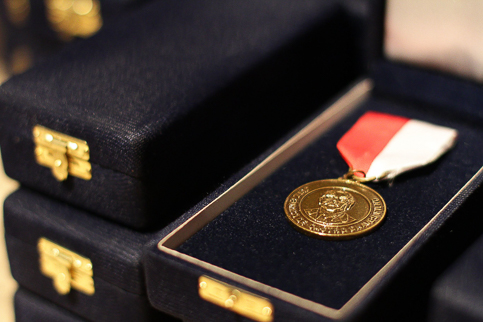 foto de uma medalha