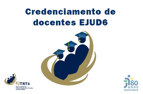 Credenciamento de docentes Ejud6