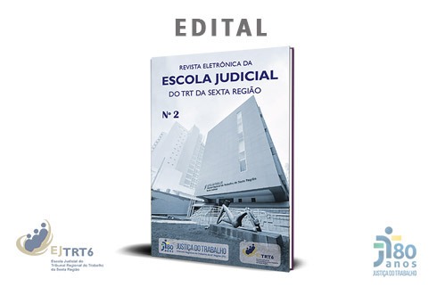 Capa da revista eletrônica da Escola Judicial do TRT-6