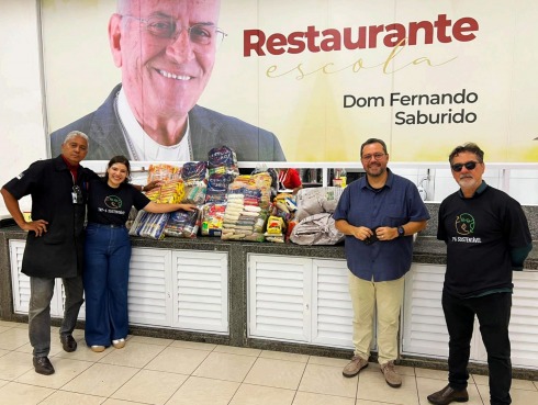 Doação ao projeto Cozinha Afetiva