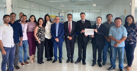 retrato da equipe da 2ª VT de Goiana e da Corregedoria