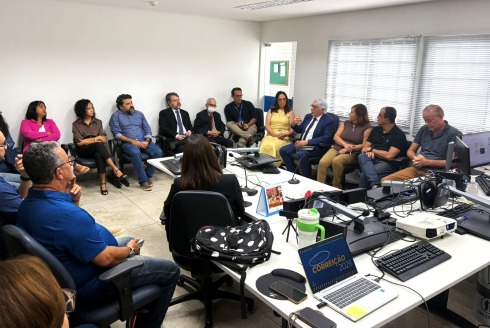 Foto da correição em unidades de Olinda