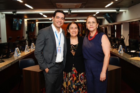 Foto do ciclo de palestras em comemoração ao Dia Internacional do Idoso no TRT-6