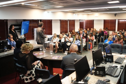 Foto da comemoração dos 85 anos da Justiça do Trabalho