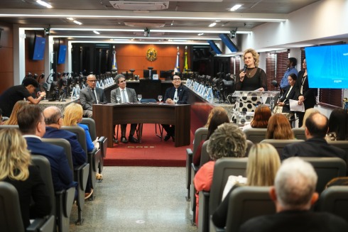 Foto da comemoração dos 85 anos da Justiça do Trabalho