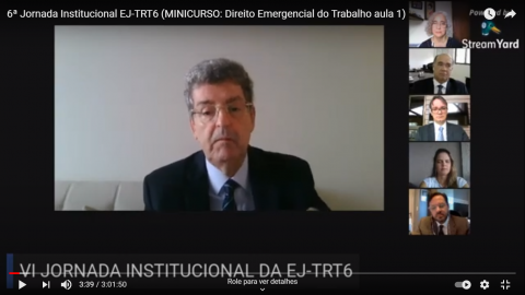 pessoas em videoconferência