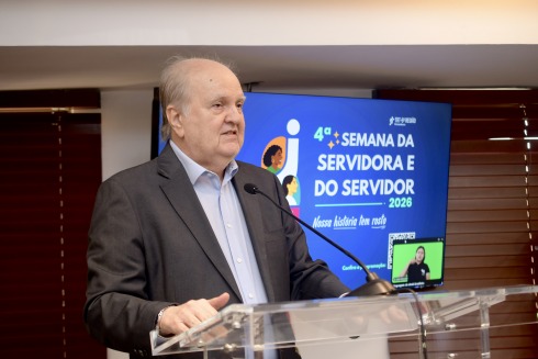 Foto do servidor aposentado João Guerra