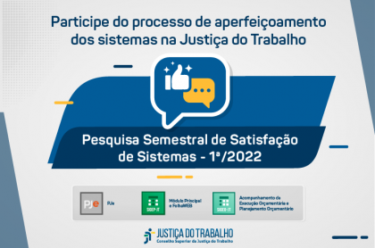 Pesquisa Nacional de Satisfação dos Sistemas