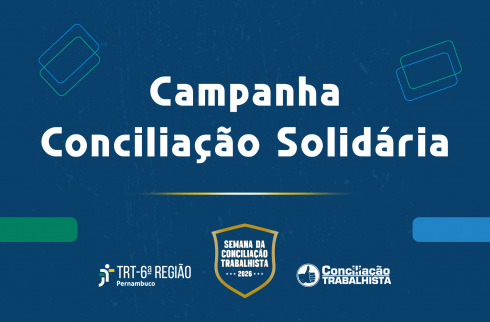 Card da Campanha Conciliação Solidária
