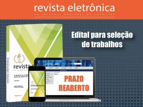 Revista Eletrônica do TRT5 - Prazo reaberto