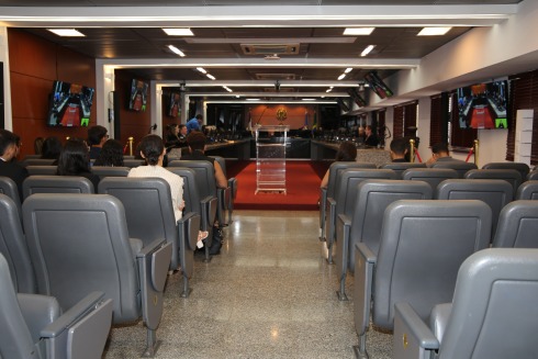 foto da sala de sessões do Pleno