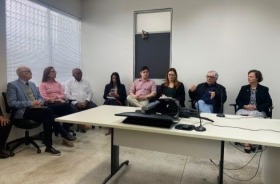 Foto das equipes da Corregedoria Regional do TRT-6 e da Vara do Trabalho de Garanhuns