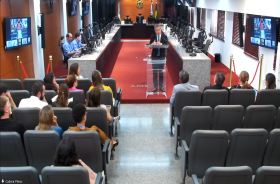 Foto do encontro do Nepemec e Cejuscs