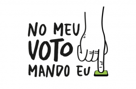 Card da campanha No Meu Voto Mando Eu do TST