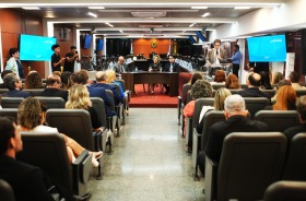 Foto da comemoração dos 85 anos da Justiça do Trabalho