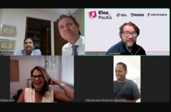 Print de conciliação via videochamada