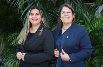 foto duas mulheres agentes da polícia judicial do trt6