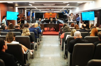 Foto da comemoração dos 85 anos da Justiça do Trabalho