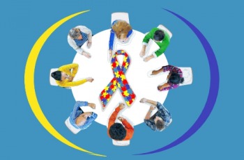 Imagem de roda de conversa vista do alto